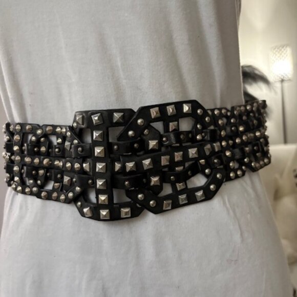 Zara studded belt - Picture 3 of 4